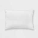 Standard Size Bed Pillow, White, 35 x 19 inches, Plush Fill