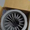 Paw Cleaner with Handle for Large Dogs - Effectively Cleans Muddy Paws and Feet for Dogs & Pets (Gray)