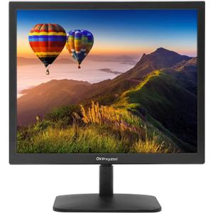 17" Monitor 1280 X 1024 with 45% sRGB Color Correction and 5:4 Aspect Ratio, 75 Hz, VESA Mountable, LED Monitor for PC, Laptop and Computer VGA, HDMI, TN Panel