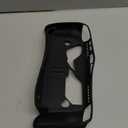 Protective Case for Rog Xbox Ally X/Rog Xbox Ally with Kickstand TPU Protector Case Cover with Stand for Rog Xbox Ally Game Handheld 2025 Accessories Shockproof Non-Slip Anti-Collision Black