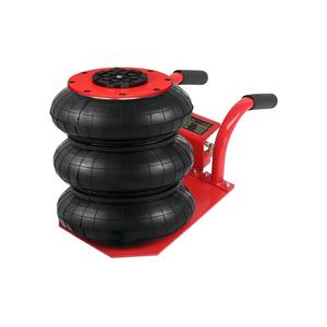 Air Jack 3 Ton/6600 lbs Airbag Jack Pneumatic Jack Lift Up to 15.75 Inch 3-5S Fast Lifting Air Bag Jack for Cars with Adjustable Handle Red