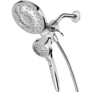 Moen Engage Chrome Magnetix 2-in-1 Combo Rain Showerhead with Detachable Handheld Shower Spray, Featuring Magnetic Docking System