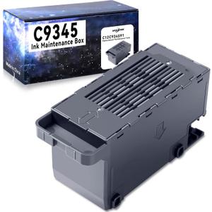 Spaceink C9345 Ink Maintenance Box Tank for ET-8550 ET-16600 ET-5850 ET-5800 ET-16650 ET-8500 WF-7840 WF-7820 ET-5880 WF-7310 ST-C8000 ST-C8090 Printer (PXMB9/C12C934591 Waste