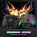 Xexvyrin Wireless Controller for X-box One, X-box Series X/S, PC, Switch, iOS, Android, LED Gaming Controller with TURBO, Macro Function, 6-Axis Gyro, 3.5mm Audio Jack, WiFi Connectivity