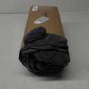 Bedsure Fluffy Duvet Cover Set - Faux Fur Comforter Cover Queen Size, Dark Grey Warm Plush Bedding for Winter, 3-Piece Set with Zipper Closure (90"x90") and 2 Pillow Shams, Comforter Sold Separately 