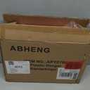 ABHENG Plastic Kids Hangers, Pack of 60, Ultra Slim Closet Hangers, Non-Slip, Space-Saving, Sturdy, 14" W x 7" H (for Children Aged 7-12 Years),Light Pink, UAPY0760P