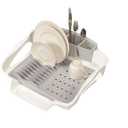 CreativeWare, Grey/White Ultimate Dish Rack