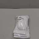 obmwang Volleyball Knee Pads and Volleyball Arm Pads Set for Kids Youth Volleyball Yoga Dance Football Basketball Running, Small (White)