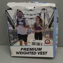 Weighted Vest Woman, 6/8/12/16/20/25/30 Lb Unisex Reflective Strength Training Weight Vest For Running, Jogging, Cardio & Workouts
