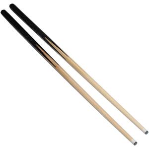TGA Sports 36" Wooden Billiard House Cue Sticks Shorty Cues Pool Cues for Kids Hardwood Billiard Cue Sticks 11mm Glue-on Tips,Set of 2