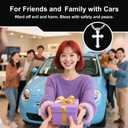 2 Pcs Gear Shift Hoodie, Car Gear Shift Cover Universal Shifter Knobs Hoodie, Cute Car Accessories for Women Interior Girl Car Accessories Interior, New Car Gifts (Red)