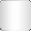 GG Grand General 33060 Rectangular Stick-on Convex Spot Mirror for Trucks, Buses, Utility Vehicles and more, 4" x 5-1/2"