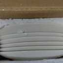 BTaT- Cappuccino Cups with Saucers 8 oz, Set of 12, White Porcelain Coffee Cup and Saucer Set for Latte, Mocha, Tea, Au Lait, Flat White, Dishwasher, Microwave, Freezer and Oven Safe