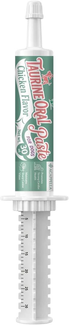 ACAPPELLA Chicken Flavor Paste Taurine for Dogs - 30mL