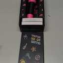 Lucky Egg Official Grab The Mic  Family Karaoke Board Game w/Foam Mic, 8+ Ages, 2-10 Players - Games for Bad Singers w/ 240 Lyrics (120 Cards) (First Edition)