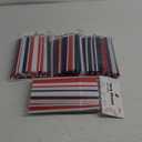 AMERICANA PARTY STRAWS 500PCS, 4PK