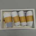 Women's Athletic No Show Socks, Cushioned Ankle Running Socks, Breathable, 4 pairs (White)