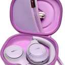XANAD Hard Case for Bose QuietComfort, QC 45, QC 35 Wireless Noise Cancelling Headphones - Purple