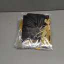 7 x Mastered It Graduation Decorations Gold and Black Glittery Congratulation Banner Congrats Grad Decor for Class of 2025 Party