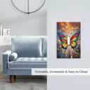 Decorative Art Light Switch Covers,1 Gang Single Toggle Duplex Outlet,Wall Plate,Switchplate Electrical Faceplate,Butterfly