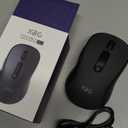 XBG B15pro Wireless Bluetooth Mouse, Bluetooth 5.0/4.0 & 2.4G Tri-Mode, Type-C Rechargeable with LED Screen Display, Ergonomic Silent Click for Laptop/PC/Tablet, Multi-Device & Office Use