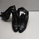 DREAM PAIRS Women's Laurence Over The Knee Thigh High Chunky Heel Boots Long Stretch Sexy Fall Boots (9, Black/Pu)