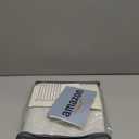 100% Blackout Shield Linen Blackout Curtains 108 Inches Long 2 Panels Set, Black Out Curtains for Bedroom, Thermal Insulated Rod Pocket Window Drapes Living Room, 50W X 108L, Bright White