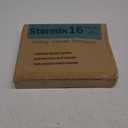 Stormix Baby Velvet Hangers, 16 Pack Children's Clothes Hangers Non-Slip Kids Hangers for Infant/Toddler Cream