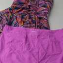 Summer Mae Plus Size Swimsuit for Women Two Piece Swim Dress Tummy Control Bathing Suit Flowy Tankini with Shorts Purple 22 Plus