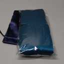 100% Natural Silk Eye Mask for Women Men, Soft Pressureless Cooling Blackout Eye Covers for Sleeping, Large Size Sleep Mask fits All Heads Adjustable, 1PC, Vivid Blue