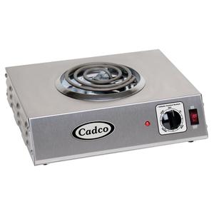 14" Electric Hotplate w/ (1) Burner & Infinite Controls, 120v