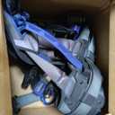 3M 1403098 DBI-SALA Comfort Construction Weight Distribution Positioning Safety Harness, OSHA, ANSI, Back and Hip D-Rings, Anti-Sliding Dorsal D-Ring, Auto-Lock Quick-Connect Leg Buckle, Small