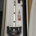 Table Saw Miter Gauge with Micro Adjustable Flip Stop and Extendable Fence and Quick Angle Stop for Table Saw Band Saw Router Table Fit 3/8 x 3/4" T Slot for Woodworking Crosscut, Miter Cut