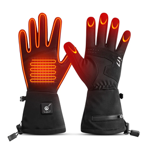 SAVIOR HEAT Heated Glove Liners for Men Women, Rechargeable Battery Electric Heated Gloves, Winter Warm Thin Liners for Skiing, Snowboarding, Hiking, Cycling, Hand Warmers(M/L)