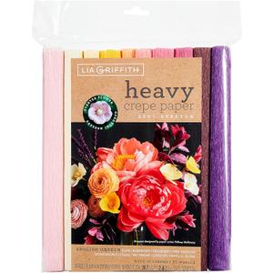 Lia Griffith LG11032 Heavy Crepe Paper, English Garden