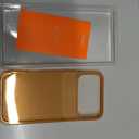 TORRAS for iPhone 17 Pro Max Case Crystal Orange, [Anti-Yellowing][Military-Grade Protection], Ultra Slim Anti-Scratch Back, Soft Bumper, Non-Slip Protective Phone Cover, Orange 6.9"