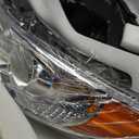 Headlights Headlamp Replacement for Sonata 2011-2014 Projector Headlight Clear Lens Amber Corner Pair Left and Right Side Replacement for HY2502159 HY2503159