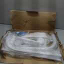 Y- STOP Bed Rail for Toddlers Convertible Toddler Bed Rails for Crib, Baby Bed Rail Guard, Sturdy Crib Rail Guard with Reinforced, Sturdy Crib Rail Guard with Anchor Safety (White) (59"*25")