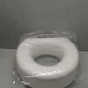 770-610 4 Inch Portable Raised Toilet Seat Riser, Elevated Toilet Seat for Seniors
