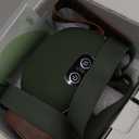 Shoulder and Neck Massager, Bionic Heated Massager, Neck Massager with Fingers, 4D Kneading Massage, Simulates a Real Palm Massage for Comfort, Relax Muscle Tension (Green)