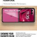 for Motorola Razr Ultra-2025 Case: Military-Grade Shockproof Phone Cover, Anti-Scratch & Reinforced Bumpers - Clear-Black