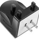 Wall Charger for Oral-B Braun Electric Toothbrush, Wireless Electric Toothbrush Wall Charger for Oral-B and Braun Most Models (Excluding IO 7/8/9/10 and Pulsonic Series) (Black)