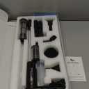 AQQA Upgraded DC 18W Electric Aquarium Vacuum Gravel Cleaner, Anti-Clog Pre-Filter Design, 7-in-1 Multifunctional Fish Tank Cleaning Kit for Dirt Removal, Water Change, Sand Washing, Turtle Shower