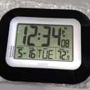 La Crosse Technology Atomic Wall/Table Clock, 7.2-inch H x 8.95-inch W x 1.2-inch D 