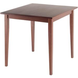 Winsome Groveland Wooden Square Dining Table (Walnut)