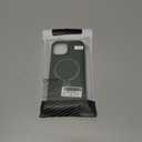 Soft Liquid Silicone Case for iPhone 15 with Magnetic Invisible Stand, Military Grade Shockproof Protection, Anti-Scratch Microfiber Lining Covers for iPhone 15, Pine Green