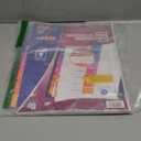 Avery 8 Tab Dividers for 3 Ring Binders, Customizable Table of Contents, Multicolor Tabs, 6 Sets (11186)