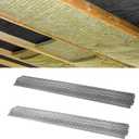 200 Pcs 24 Inch Insulated Wire Support - 1095 Carbon Steel Metal Wire for Attic & Ceiling Insulation