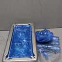 Automatic Shoe Cover Dispenser with 200 Pcs Disposable Shoe Covers, Booties for Portable Machine Fits Size Up to 11 US men or women and up for Home, Factory (Silver)