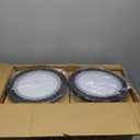 8 Pack LED High Bay Lights 200W, 30000LM 6500K UFO High Bay Led Shop Lights AC100-277V with Plug Industrial Warehouse Workshop Factory Barn Garage Area Lighting Fixture